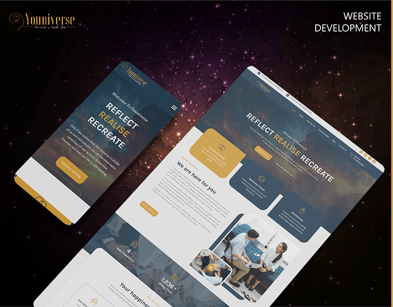 Professional business website with responsive design