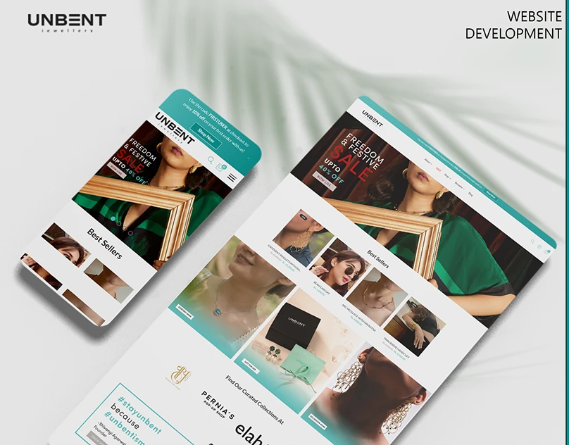 Technology startup landing page design