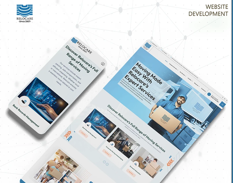 Logistics and supply chain company website